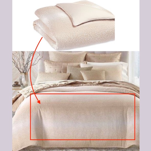 NIB‎ $400 [ Full / Queen ] Duvet Cover for Hudson Park Speckle Ombre - Picture 11 of 11